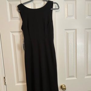 Lulus NWT full length black dress